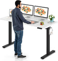 SANODESK Electric Standing Desk 60 x 24 Inches Whole-Piece Desktop Height