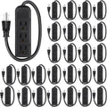 Copkim 20 Pack 3 Outlet Power Strip Extension Cord