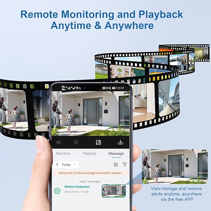 H.265+ Wired Security Camera DVR Kit System