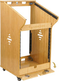 Sound Town DIY Solid Carbonized Bamboo Studio Rack
