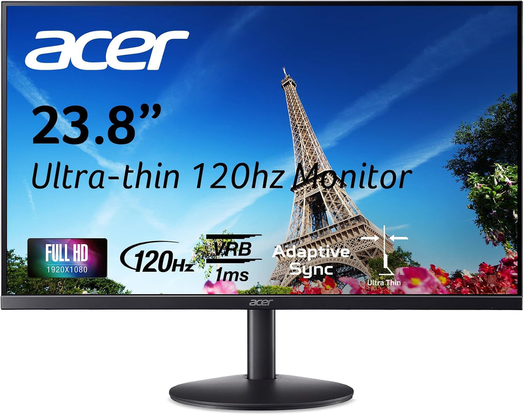 Acer SB223Q J0bi 21.5" Full HD 1920 x 1080 Ultra-Thin Home Office Monitor |