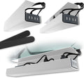 No-Screw Under Desk Cable Management Tray (2-Pack)