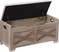 GAOMON 39.4" Storage Chest, Storage Bench with Safety Hinge