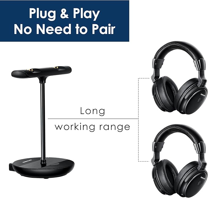 SIMOLIO Dual Wireless Headphones
