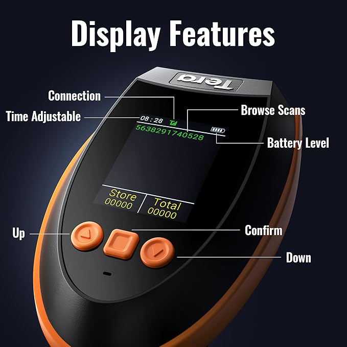 Tera Barcode Scanner Wireless