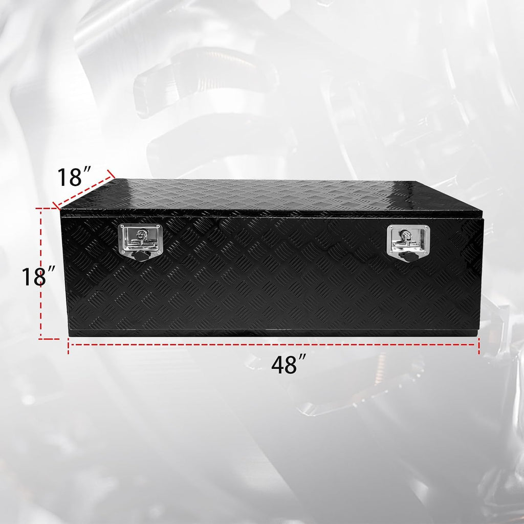 48 * 18 * 18 aluminum heavy duty shown in use