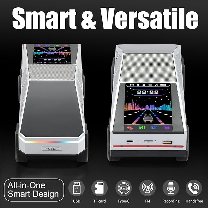 WSTER Portable Car Model Bluetooth Speaker