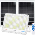 TINSUM 500W Solar Led Flood Lights Outdoor, 28000 Lumens Solar Security Street