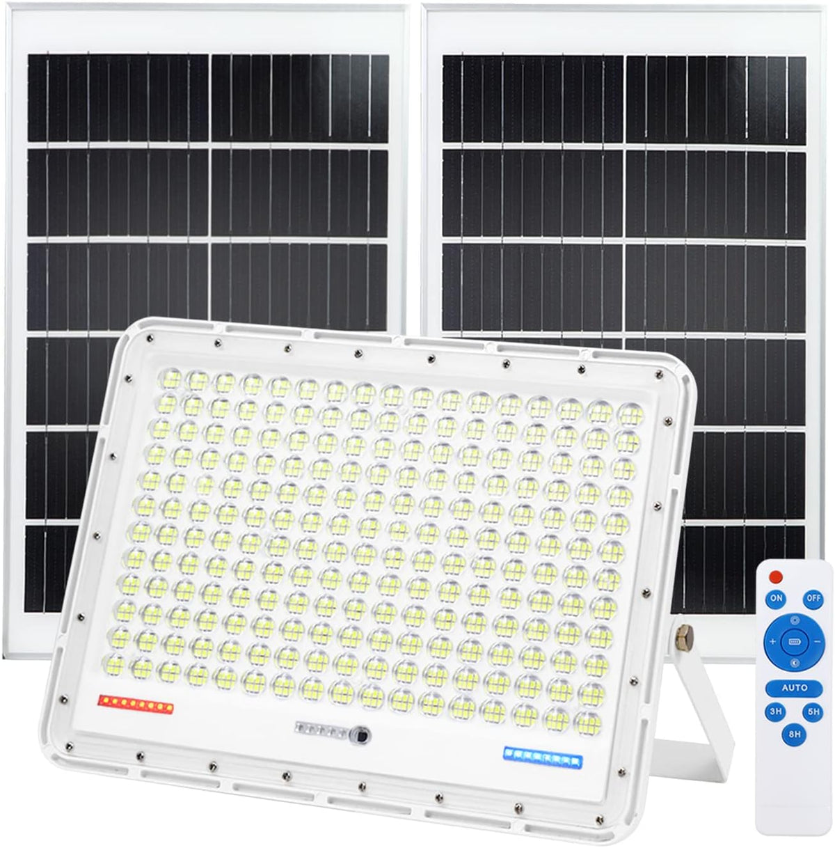 TINSUM 500W Solar Led Flood Lights Outdoor, 28000 Lumens Solar Security Street