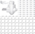Tuanse 80 Sets Plug in Night Light Module White Night Light Base