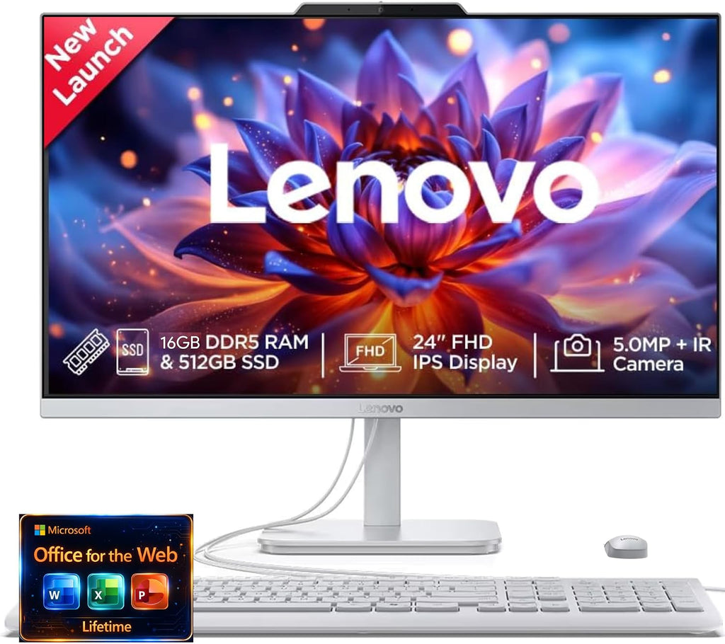 Lenovo 24" FHD All-in-One Desktop