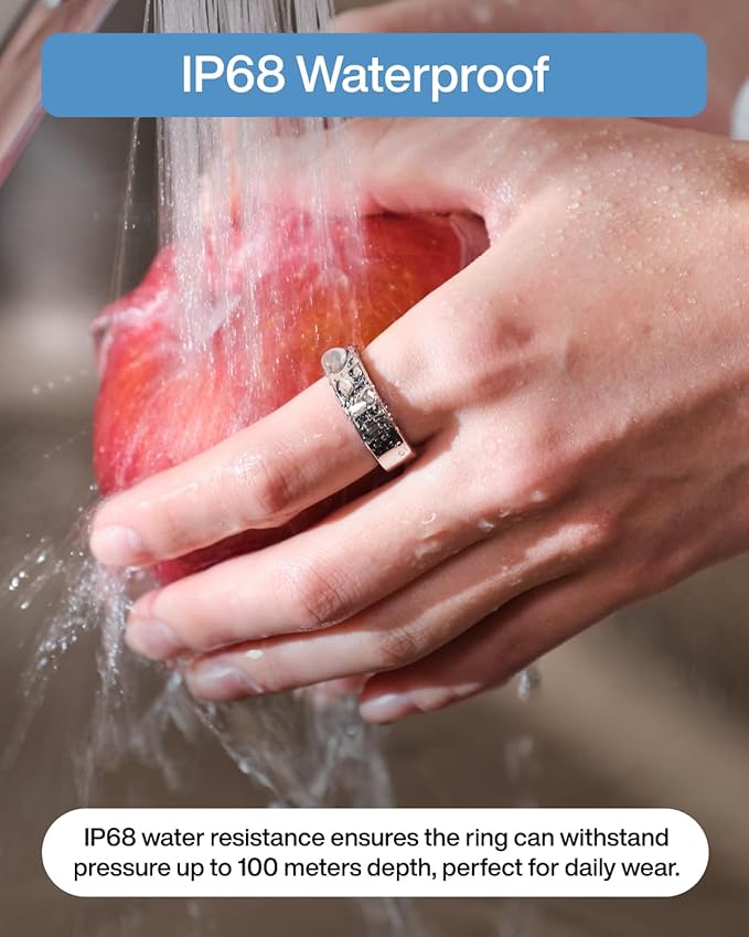 RingConn Gen 2 Air, Ultra-Thin AI Smart Ring, 10-Day Battery Life,