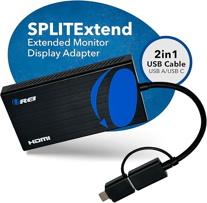 OREI SplitExtend HDMI Splitter Extended Display