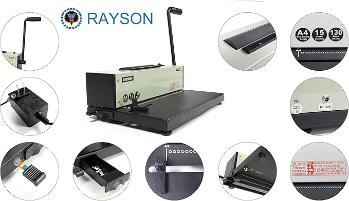 Rayson PD-1501 Coil Binding Machine