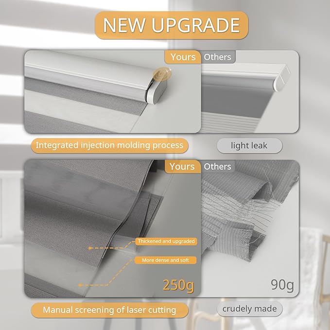 MUSCLEAREA Motorized Blinds