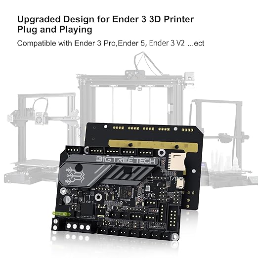 BIGTREETECH SKR Mini E3 V3.0 32 Bit Control Board Integrated TMC2209 UART