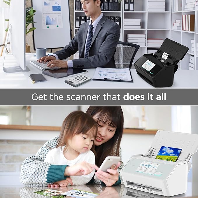 ScanSnap iX2500 Wireless or USB High-Speed Cloud Enabled Document, Photo &