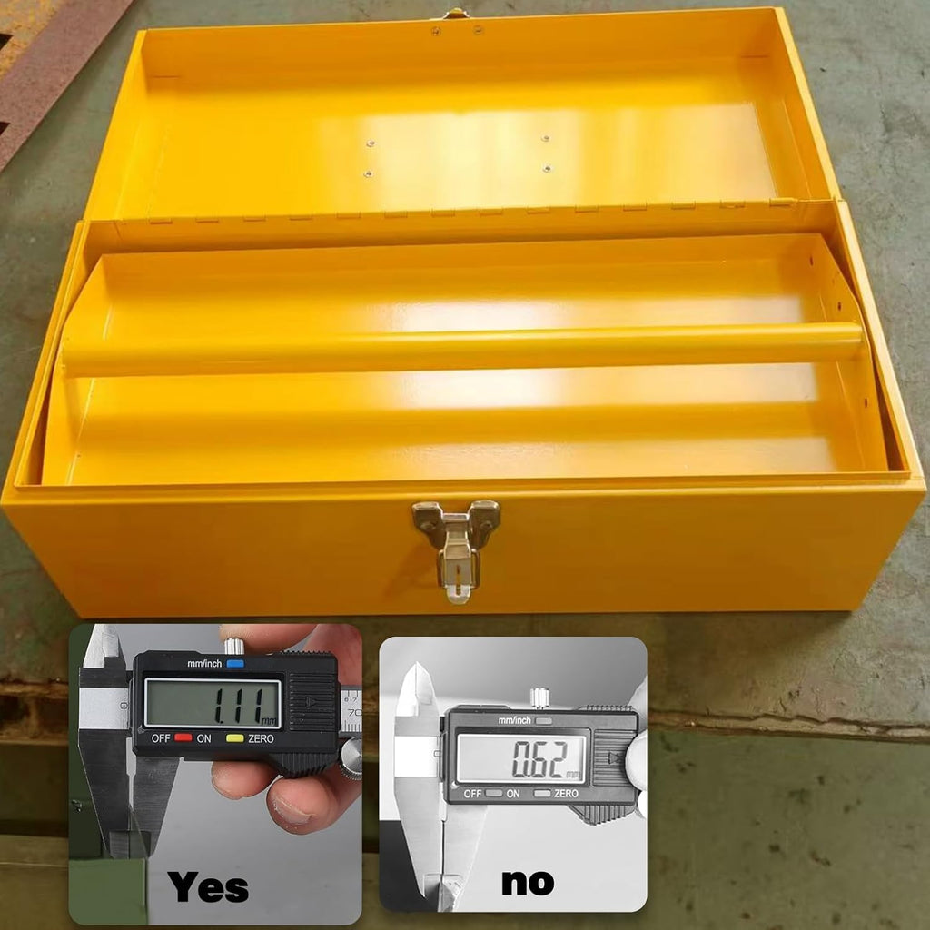 large tool box organizer took box fishing tackle shown in use