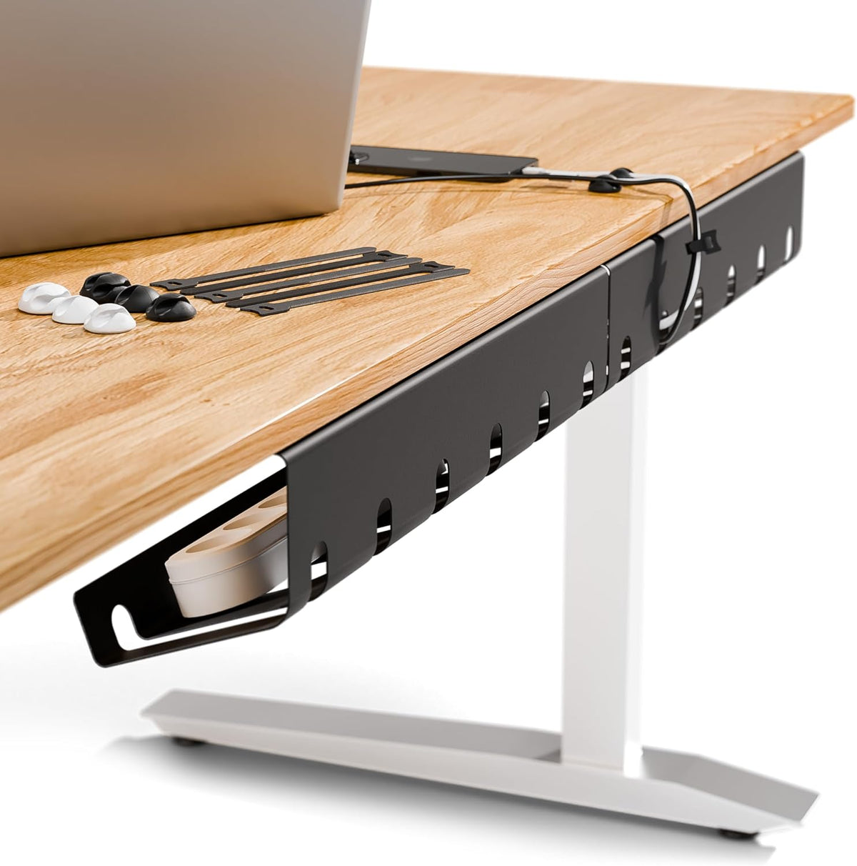 PAMO Cable Management Under Desk (Set of 3)