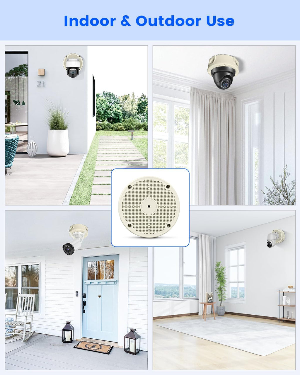 universal security camera junction boxes, hide cable concealment, view 10