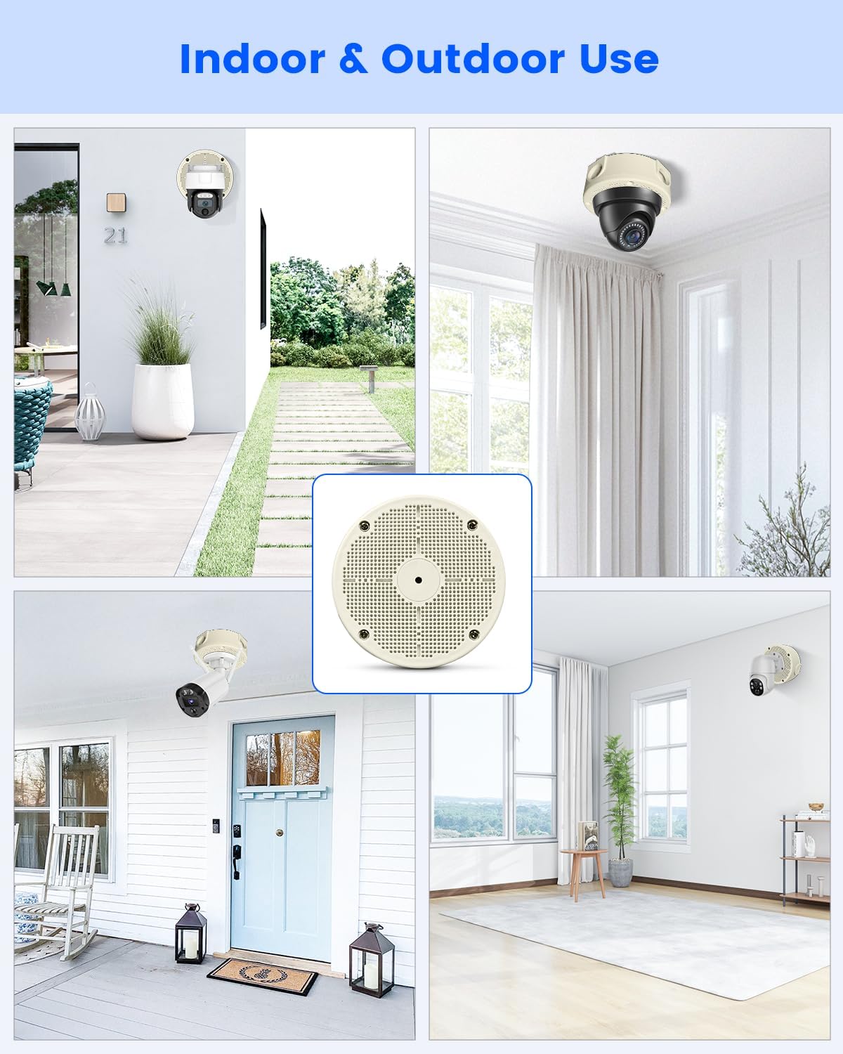 universal security camera junction boxes, hide cable concealment, view 10