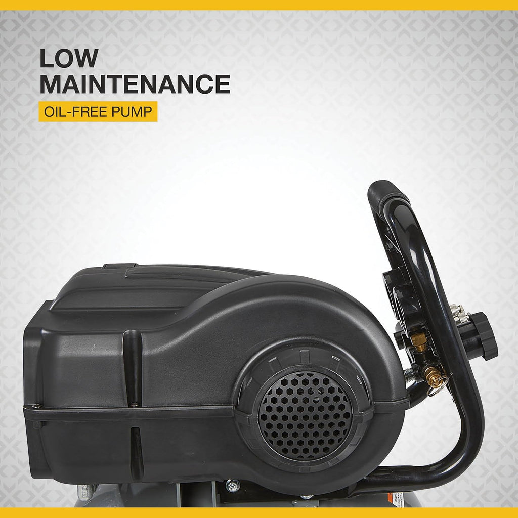 Klutch 20-Gallon Air Compressor, 2 HP, 120V
