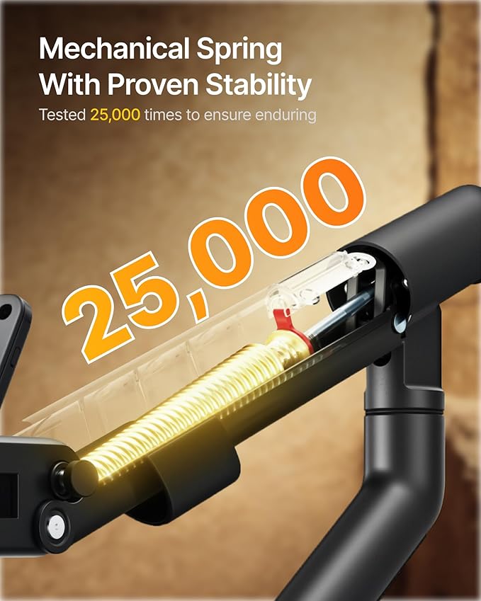 monTEK Single Monitor Arm with USB