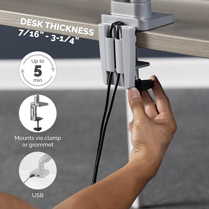 Fellowes Platinum Series Dual Monitor Arm