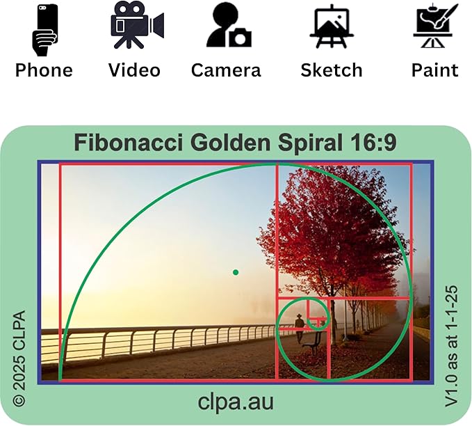 CLPA Fibonacci Viewfinder Set: Fibonacci Matrix, and Diagonals