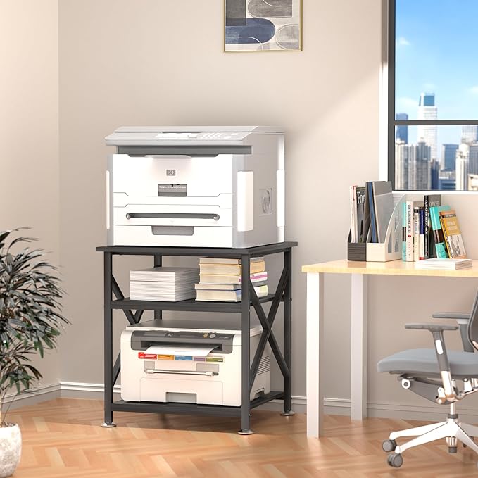 Printer Stand, 23.6 x 23.6 Inches Large Printer Stand