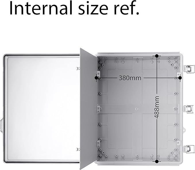 Gratury Junction Box, IP67 Waterproof Plastic Enclosure