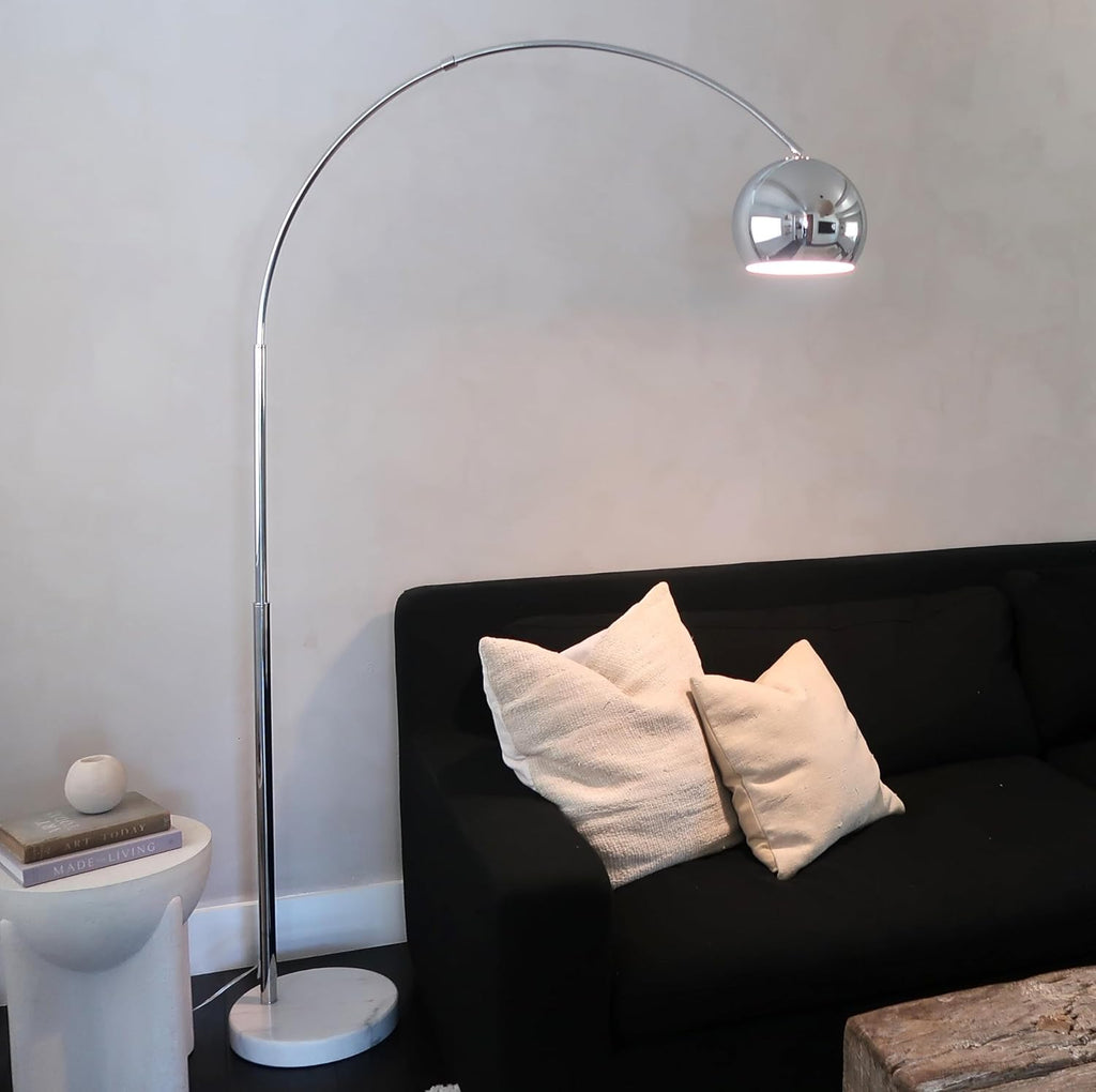 Brightech Olivia Floor Lamp, Arc Lamp