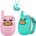 Qniglo Walkie Talkies for Kids Rechargeable 2 Pack, Wrist Watch Walkie Talkies