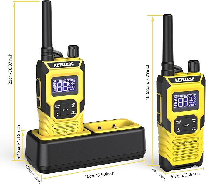 KETELESE T4 FRS Walkie Talkies Earpiece