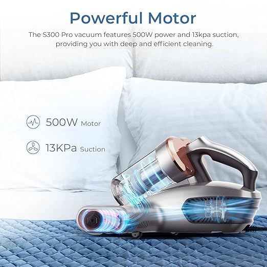 JIGOO S300 PRO Mattress Vacuum Cleaner