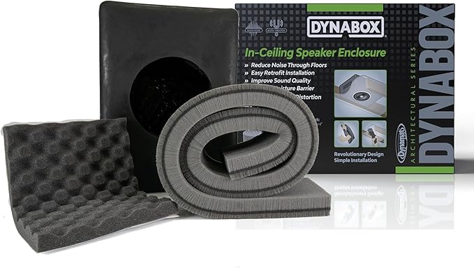 Dynamat DynaBox Ceiling Speaker Enclosure System – Reduces Vibration & Projects