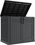 Outdoor Storage Box & Cabinet 51 Cu Ft, Garden Patio Storage Box