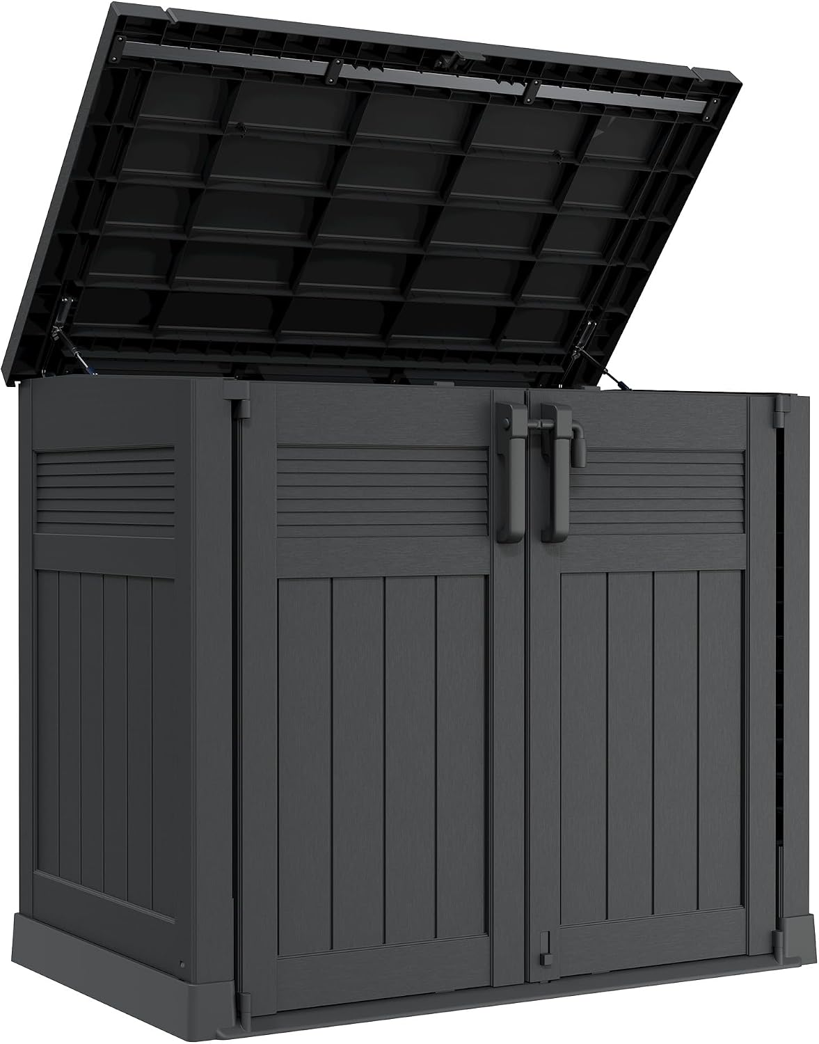 Outdoor Storage Box & Cabinet 51 Cu Ft, Garden Patio Storage Box