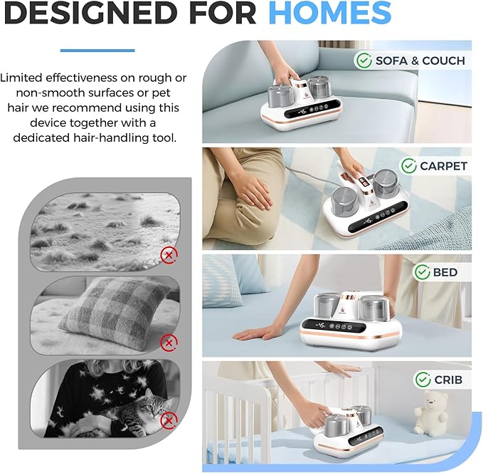 Amzany Mattress Vacuum Cleaner