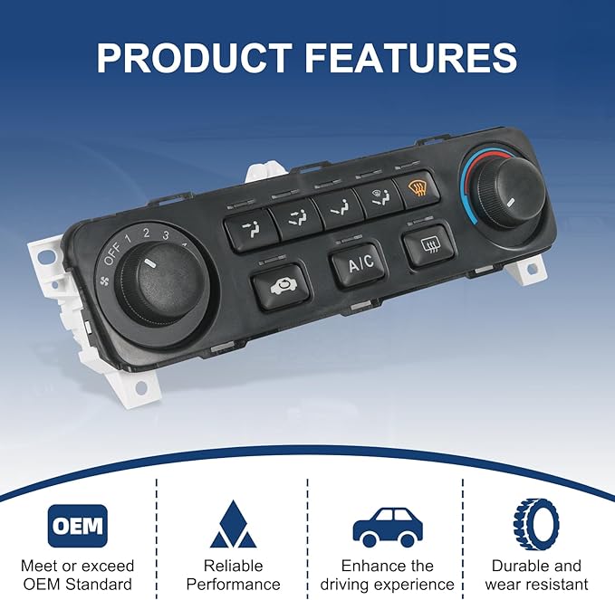 DICMIC A/C Heater Climate Control Module Compatible