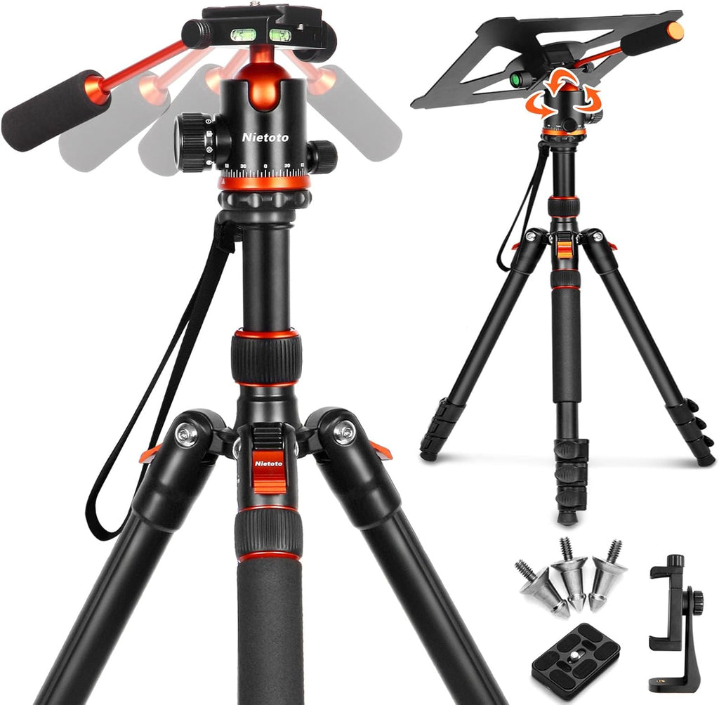 Nietoto Camera Tripods & Projector Stand, 2 in1 Tripod