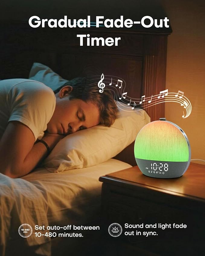 Zelaclock Sunrise Alarm Clock, Sunlight Alarm Clocks