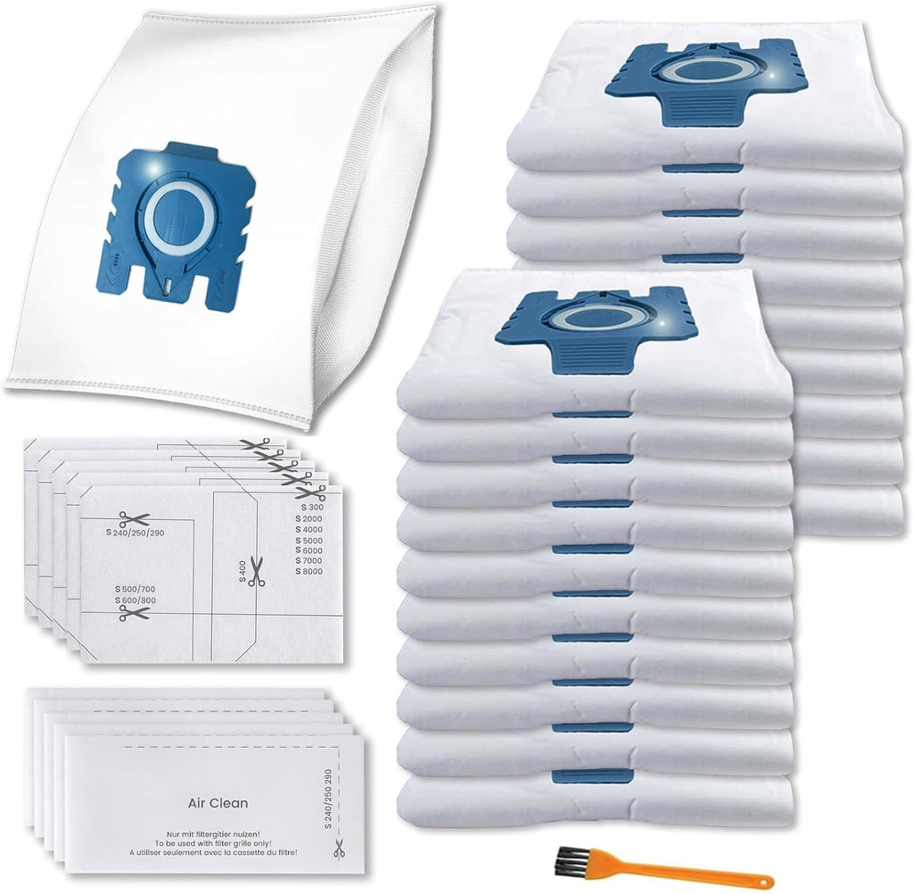 Pymin Upgraded 20 Pack GN Vacuum Dust Bags Compatiable
