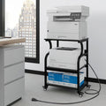Natwind Large Printer Stand, 3 Tier Rolling Printer Cart