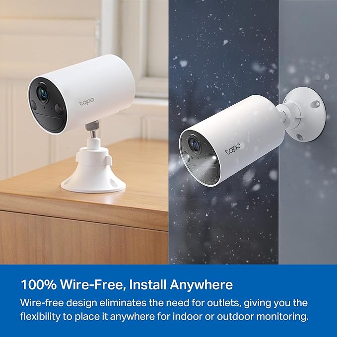 TP-Link  Wireless Outdoor Security Camera, Free Person Detection