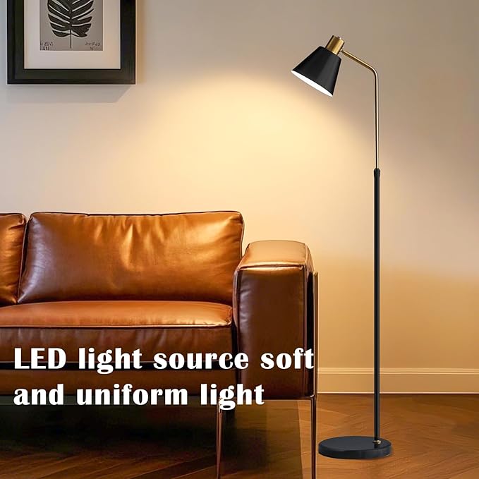 Dimmable Black Vintage Floor Lamps