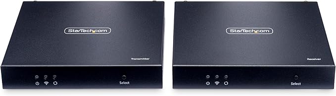 StarTech.com Wireless HDMI Extender, 4K 60Hz, Transmitter and Receiver Kit