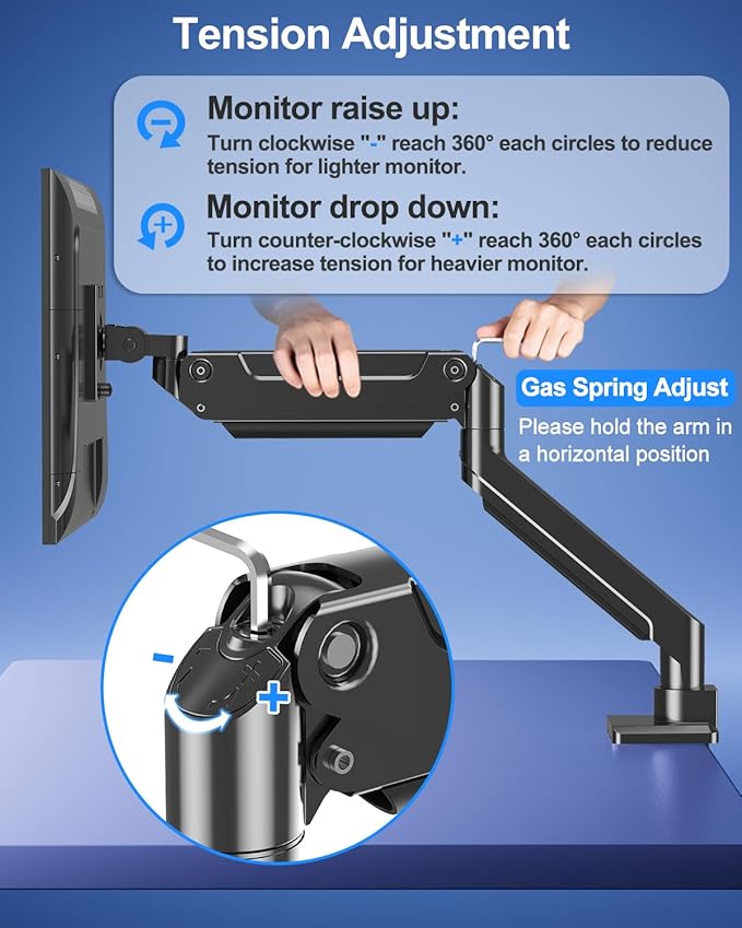 MOUNT PRO Heavy Duty Monitor Arm