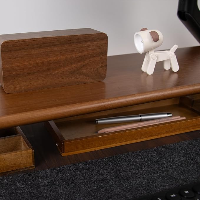 ROCDEER Bamboo Monitor Stand Riser