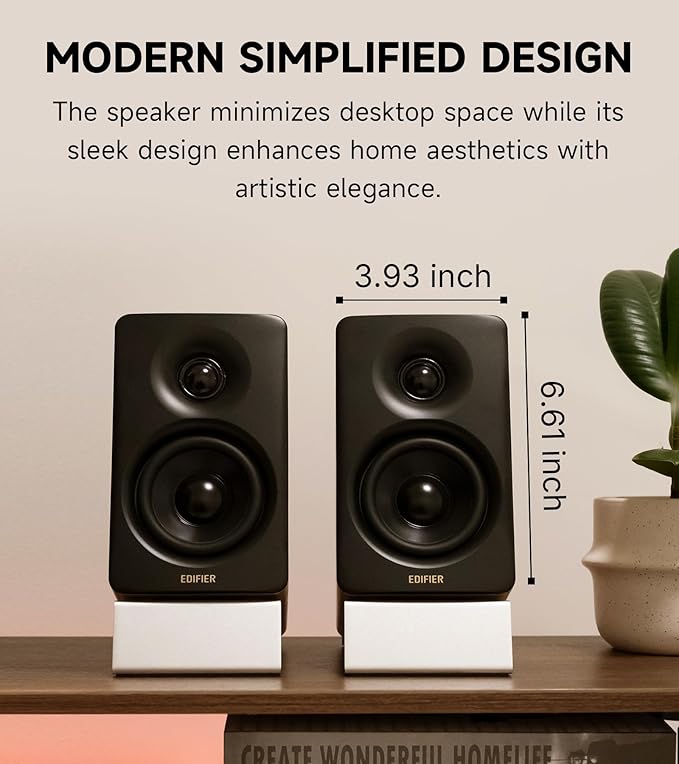 Edifier M60 Multimedia Speaker Bluetooth 5.3, 66W RMS, Hi-Res Audio & Hi-Res